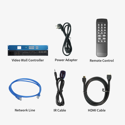 Ελεγκτής Video Wall HDMI σε μορφή χρώματος RGB444, Μέγιστη συχνότητα ρολογιού pixel 600MHz για οθόνες