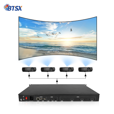 Ελεγκτής Video Wall με 1 θύρα εισόδου και διεπαφή ελέγχου RS232 για προβολείς σε μαύρο φινίρισμα