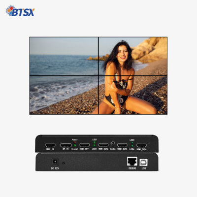 Ελεγκτής Video Wall πολλαπλών μορφών για διατάξεις 1x2, 1x3, 2x1, 4x1 και προσαρμοσμένες