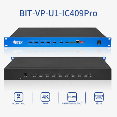 9 HDMI 1.3 Διαχειριστής οθόνης βίντεο Μέγιστη ανάλυση 4096x2160 60Hz για τις απαιτήσεις του πελάτη σας