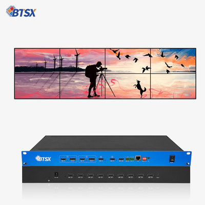 4K60 4 σε 9 εξωτερικός ελεγκτής τοίχου βίντεο επεξεργαστής Seamless Switch PIP Roaming