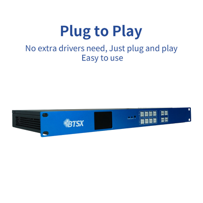 Bitvisus 4x4 2x2 1x4 4K60 Splice Overlay HDMI PIP Βίντεο Switcher Μητρώο Βίντεο τοίχος ελεγκτής