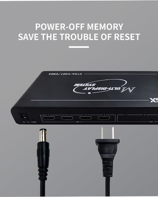 Bitvisus 4K60 HDMI Multi Viewer Audio Video Screen Splitter με τηλεχειριστήριο