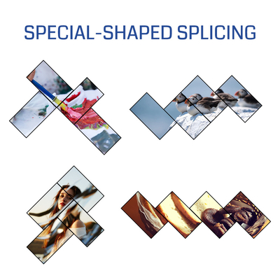 Bitvisus 8K60 PIP Edge Effects Point to Point Irregular Splicing LCD LED επεξεργαστής βίντεο
