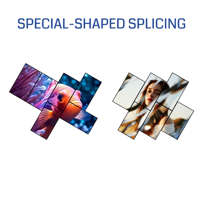 Bitvisus 8K60 PIP Edge Effects Point to Point Irregular Splicing LCD LED επεξεργαστής βίντεο