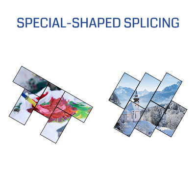 Bitvisus 8K60 PIP Edge Effects Point to Point Irregular Splicing LCD LED επεξεργαστής βίντεο