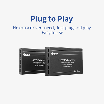 30M 70M 4K HDBT HDMI Extender Single Cat5 Βίντεο τηλεόραση HDMI Monitor Extender Adapter