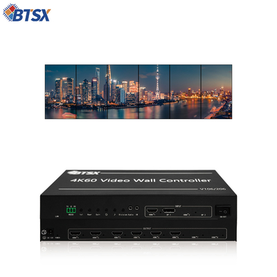 Ευέλικτος έλεγχος και μέγιστη ανάλυση 5760x2160 30Hz ελεγκτής τοίχου βίντεο για μεγάλες οθόνες