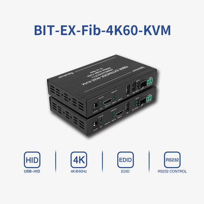 Υψηλής ευκρίνειας IR RS232 σήμα HDMI Audio Extender 10km 4k HDMI USB KVM Extender