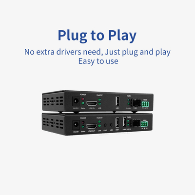 4K HDMI Fiber Extender με KVM και RS232

Επαγγελματικός HDMI Fiber Optic Extender μηδενικής καθυστέρησης

4K@30Hz HDMI μέσω Single-Mode Fiber Extender