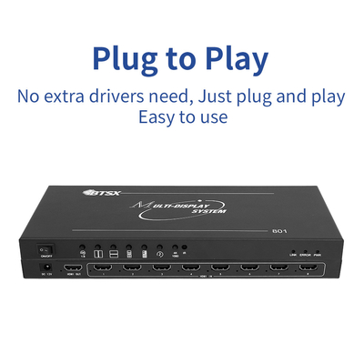 3x2 1x5 1x7 2x2 HDMI Multi Viewer Point To Point Plug And Play 4K τηλεοπτικός βίντεο διακόπτης