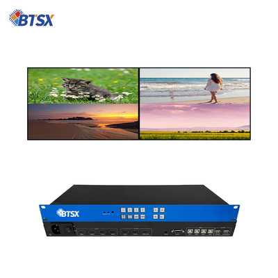 4K60 PIP Audio Video Matrix Switcher LCD KVM Πολλαπλή εικόνα Διαχωρισμός επεξεργαστή