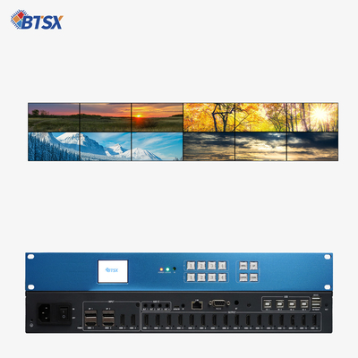 Ενισχύστε αποτελεσματικά την οθόνη σας με 4K60 επεξεργαστή τοίχου βίντεο περιλαμβάνει επιλογές τηλεχειρισμού και ελέγχου λογισμικού υπολογιστή