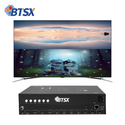 Bitvisus 4K60 8 Εικόνες Πολυθεατής HDMI/DP υπέρυθρο τηλεχειριστή βίντεο