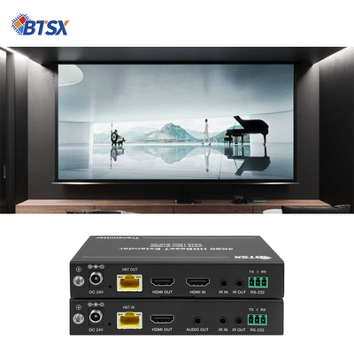 Bitivisus RJ45 Διαδίκτυο Ethernet Μεταδότης και Αποδέκτη 150m 120m CAT5E CAT6 4k60 HDMI Video Transmitter Extender