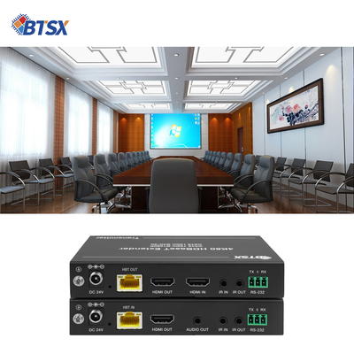 Bitivisus RJ45 Διαδίκτυο Ethernet Μεταδότης και Αποδέκτη 150m 120m CAT5E CAT6 4k60 HDMI Video Transmitter Extender