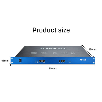 Bitvisus Creative Splicing 8K60 PIP Κόψιμο Ζουμ σημείο προς σημείο LCD LED επεξεργαστής τοίχου βίντεο