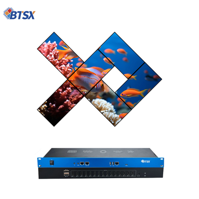 Bitvisus Creative Splicing 8K60 PIP Κόψιμο Ζουμ σημείο προς σημείο LCD LED επεξεργαστής τοίχου βίντεο