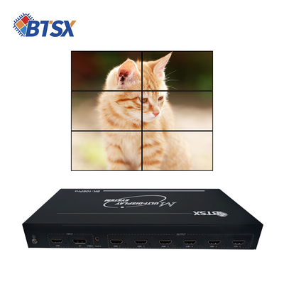 Ελεγκτής Video Wall Control Room 3840×2400P30 με Πολλαπλές Αναλύσεις Εξόδου και Τροφοδοτικό 12V5A