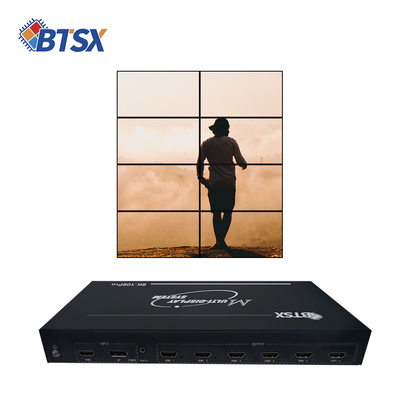 Ελεγκτής Video Wall Control Room 3840×2400P30 με Πολλαπλές Αναλύσεις Εξόδου και Τροφοδοτικό 12V5A