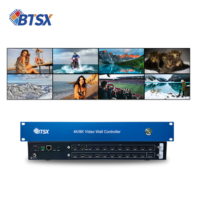 Μέγεθος του προϊόντος 483 mm × 200 mm × 60 mm Κοντρόλ αίθουσα βίντεο τοίχος με 1080P60 Εισόδου Αποφάσεις IN5-8