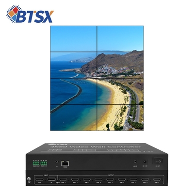 Bitvisus Video Wall Controller - Υποστηρίζει 3x3, 2x4, 5*1 7*1 ρυθμίσεις, χωρίς καθυστέρηση, χωρίς τεντώματα BIT-VWC-109