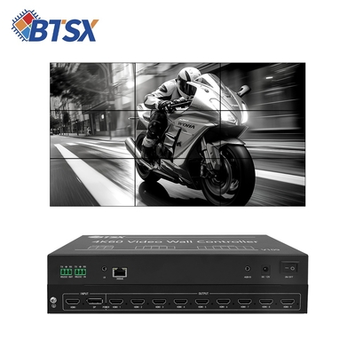 Bitvisus Video Wall Controller - Υποστηρίζει 3x3, 2x4, 5*1 7*1 ρυθμίσεις, χωρίς καθυστέρηση, χωρίς τεντώματα BIT-VWC-109