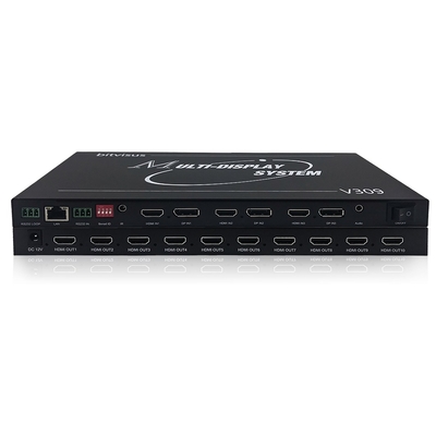 Επεξεργαστής Video Wall Bitvisus 8K Professional - 9 Έξοδοι, Συγχρονισμένη Έξοδος Βίντεο Υψηλής Ευκρίνειας BIT-MSE-8K-309HD
