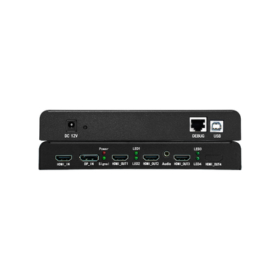Bitvisus 4K60 Επέκταση Πολλαπλής Οθόνης HDCP2.2 LCD / LED Ελεγκτής Video Wall Πολλαπλών Οθονών BIT-MSE-4K60-103Pro