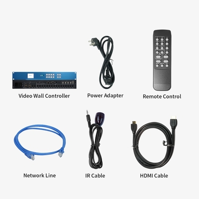 Bitvisus 1U RACK PIP Seamless Switching HDMI Switcher Matrix 4K60 4*4 LCD LED TV Video Wall Controller ProcessorBIT-VP-U1-MD416