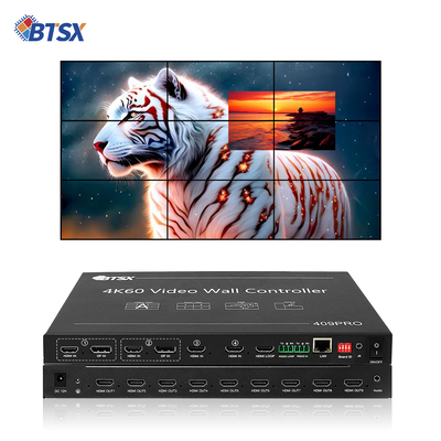 Ελεγκτής τοιχώματος LCD LED TV Video Processor Bitvisus RACK PIP Seamless Switching HDMI Switcher Matrix 3x3 3x4 3x5 3x6