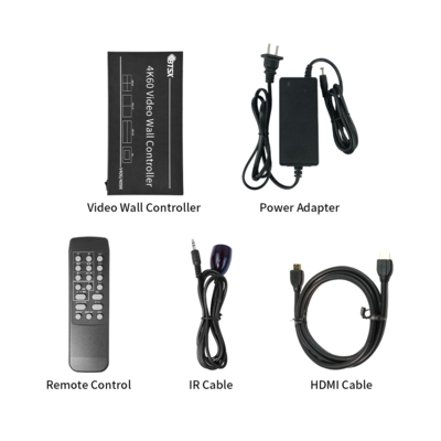 Ελεγκτής τοιχώματος LCD LED TV Video Processor Bitvisus RACK PIP Seamless Switching HDMI Switcher Matrix 3x3 3x4 3x5 3x6
