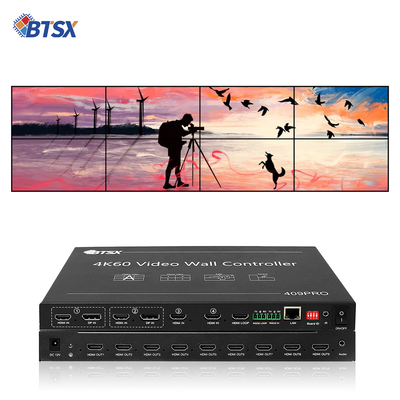 Ελεγκτής τοιχώματος LCD LED TV Video Processor Bitvisus RACK PIP Seamless Switching HDMI Switcher Matrix 3x3 3x4 3x5 3x6