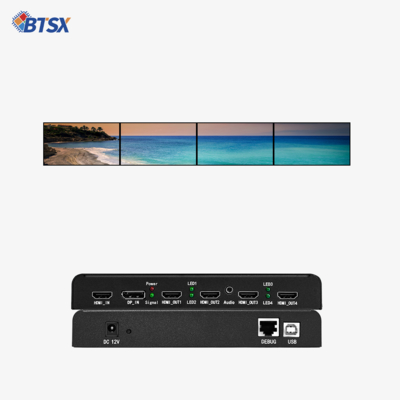 Ελεγκτής Video Wall 4K Multi-Screen Επεκτατή HDMI/DP για Πολλαπλές Οθόνες και Επεξεργασία Ήχου