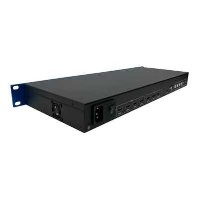Ελεγκτής Video Wall ανάλυσης 4K60 με 3 ταυτόχρονες εμφανιζόμενες εικόνες και τηλεχειριστήριο