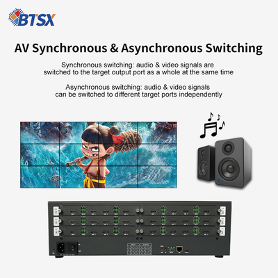 Επιτύχετε Ανώτερη Απόδοση Ήχου με τον HDMI Matrix Switcher 5.7 KG και Έξοδο Ήχου HDMI Χωρίς Συμβιβασμούς στην Ποιότητα