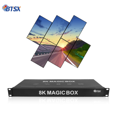 Επαγγελματική συρραφή HDMI 6xHDMI1.3 Διεπαφή εξόδου Τροφοδοσία DC 12V 2A για απρόσκοπτη προβολή βίντεο