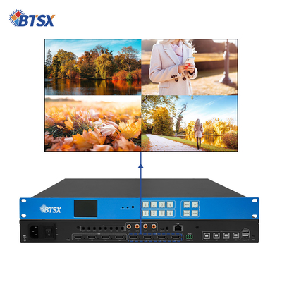Χωρίς Σύνδεση KVM Audio Video Matrix Video Wall Controller 4x4 2x2 1x4 4K60 HDMI PIP Επεξεργαζόμενο με 4 εισόδους HDMI 2.0