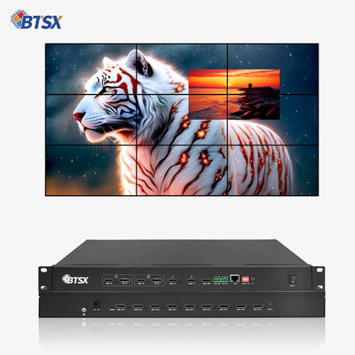 Bitvisus 4K επεξεργαστής βίντεο 3x3 3x4 3x5 3x6 Video Wall Controller 9 HDMI1.3