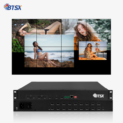 Επεξεργαστής βίντεο HDMI 1.3x18 4K με απρόσκοπτη αλλαγή σήματος σε πραγματικό χρόνο