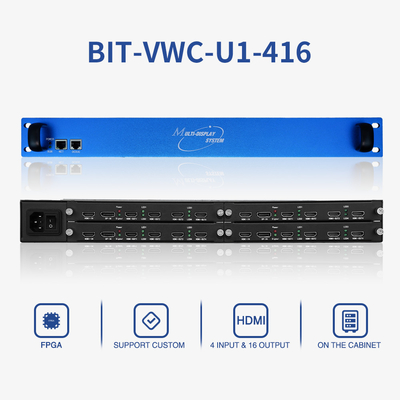HD HDMI Multi Monitor Βίντεο Ελεγκτής τοίχου 4x4 2x2 3x3 2x4 BIT-MSE-U1-416