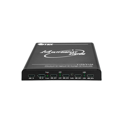 Ίσης αναλογίας HDMI Matrix Switcher 4K Video Wall Controller 1X4 1X2 Για δωμάτιο KTV