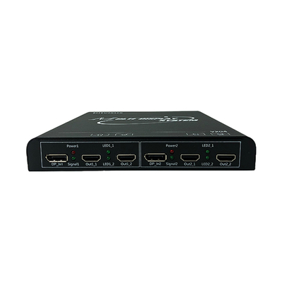 1X4 1X2 3D Dp HDMI επεξεργαστής βίντεο 8K πολλαπλής οθόνης ελεγκτής βίντεο