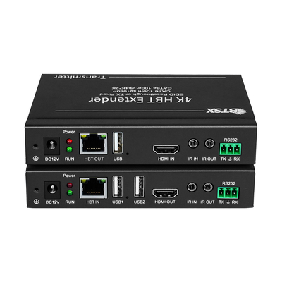 Δικτυακή θύρα HDMI Fiber Extender 40m - 120m 4K60 RJ45 Μεταδότης και δέκτη