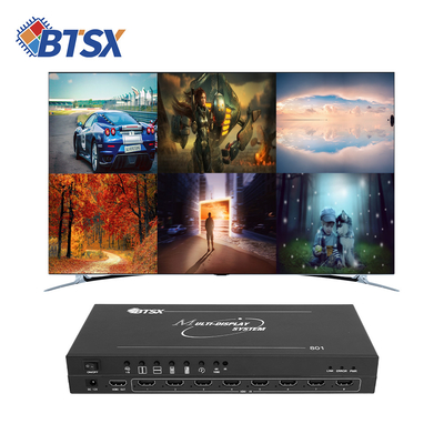 3x2 1x5 1x7 2x2 HDMI Multi Viewer Point To Point Plug And Play 4K τηλεοπτικός βίντεο διακόπτης