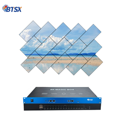 Bitvisus Creative Splicing 8K60 PIP Κόψιμο Ζουμ σημείο προς σημείο LCD LED επεξεργαστής τοίχου βίντεο