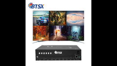 Bitvisus 4K60 8 Εικόνων Multi-Viewer HDMI/Dp Τηλεχειριστήριο Video Switch Υπέρυθρο Τηλεχειριστήριο